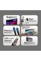 كابل USB4 بطول 1 متر - كابل USB-C متوافق مع Thunderbolt 3، نقل بيانات بسرعة 20 جيجابت في الثانية، فيديو بدقة 4K@60Hz، شحن سريع بقدرة 100 واط. - 3