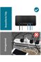 صندوق توصيل كهربائي للطاولة مع قابس بريطاني، ومنفذ USB-C، ومنفذ HDMI، ومنفذ RJ45 Cat6، صندوق سفلي مغلق بالكامل - 8