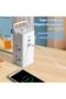 وصلة كهربائية متعددة المنافذ بطول 2 متر مع 2 مقبس تيار متردد بريطاني و2 منفذ USB ومنفذ Type-C، مزودة بمفتاح تشغيل بلمسة واحدة - 4