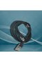 كابل USB من النوع C مضفر بطول 1.2 متر - سلك شحن سريع ومزامنة البيانات، كابل شحن من النايلون عالي التحمل لـ S - 2