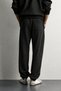 Elastic Cuffed Baggy Fit 3 Thread Sweatpants - 2