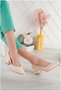Women's Short Laceless Elegant Skin Comfort Heeled Shoes - 2