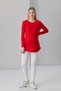 0362-Viscose Bellows Plain Maternity Long Sleeve T-Shirt