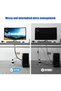 110 PCS Reusable Cable Ties, 20 cm Hook Loop Straps Use, Cord Organizer Ties, Home Office Electronic - 3