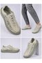 Women's Beach Lace-Up Woven Design Open Summer Textile Elastic Sandals