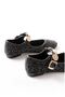 Women's Daily Towel Buckle Helmet Patterned Comfort Ballerinas - 5