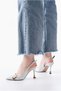 Women's Balanced Open-Back Stylish Comfortable Heeled Shoes - 2