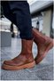 Men's Simple Balanced Protection Winter Zippered Comfort Boots - 3