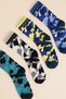 Set of 4 Camouflage-Patterned Socks - 3