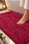 Large Size Thick Premium Shaggy Non-Slip Washable Soft Double Plush Bath Mat Bathroom Rug Bath Mat Set Bathroom Decor Home Decor (50X60+60X100 cm) - 2