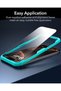 3 Pack for iPhone 16 Pro Max Screen Protector, Align Frame - 3