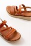 Women's Genuine Open-Fill Leather Orthopedic Flexible Sandals - 4