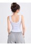 Women's Ribbed Look Thick Strap Basic Free Style Cotton Sports Tank Top - 3