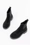 Women's Comfortable Daily Elastic Suede Zippered Comfort Boots - 4