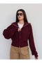 Layered Collar Zippered Knitwear Cardigan - 3