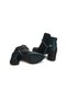 Women's Classic Thick Heel Side Zipper Casual Boots Black - 5