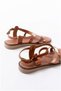 Women's Genuine Orthopedic Leather Open Flexible Garni Comfort Sandals - 5