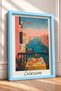 Colazione Breakfast at Sunset Framed Painting Italy Poster Wall Decor Itn027 - 2