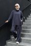 Bora Suit with Gradual Striped Front and Trousers 919 Navy Blue