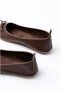 Women's Comfortable Daily Thick Bow Heeled Comfortable Ballerinas - 5