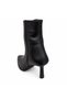 2743 Genuine Leather Zippered Pointed Toe Boots - 7