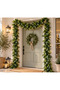 Artificial Green Leaf Garland 260 cm 100 Branches Decorative Ivy Wreath – Door, Wall, and Table Decoration - 3
