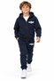 Believe Written Navy Blue Zippered Children's Tracksuit Set, Age 13