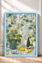 Lemon Vines and Oysters Table Setting Framed Painting Italy Poster Wall Decor Itn044 - 3