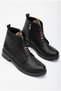 Women's Balanced Winter Comfort Zippered Lace-Up Stable Boots - 5