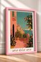 Casa Dolce Casa Written Sea Terrace Framed Painting Italy Poster Living Room Kitchen Wall Decor Itn045 - 2