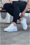 Men's Daily Knitwear Leather Laced Comfort Classic Shoes - 3