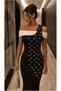 Women's Evening Dress Boat Neck Stylish Dress - 4
