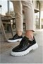 Men's Daily Patent Leather Stylish Lace-Up Comfort Classic Shoes