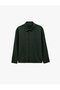 Regular Fit Buttoned Classic Collar Cotton Long Sleeve Shirt - 5