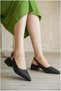 Women's Davet Balanced Elegant Leather Heeled Shoes - 3