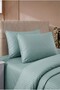 Double Duvet Cover Set Striped Duvet Cover Set Cotton Satin Hotel Type Duvet Cover Set (Cotton Satin) - 2