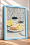 Caviar Boxes with Caviar Written and Bread Frameed Table Italy Poster Wall Decor Itn060 - 2