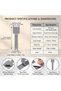 120 Pack Grey Hook and Loop Cable Straps, Reusable Self-Adhesive Cable Management Ties, Multipurpose - 7