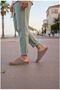 Men's Laceless Genuine Leather Suede Formed Sole Slippers