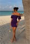 Carmen Flounce Mini Collar Dress - 4