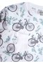 100% Cotton Cycling Patterned Winter Little Boy Sweatshirt - 6