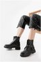 Women's Comfortable Buckle Casual Zippered Comfort Boots with Accessories
