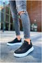 Men's Supported Simple Walking Lace-Up Comfortable Sports Shoes - 2