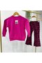 Pink Minnie Spanish Flared Sweatpants Set - 4