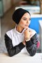عمامة نسائية مع قبعة ذات شريط - 4