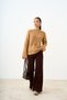 Women's Knitted Detail Knitwear Sweater Mink - 4