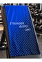 Stronger Every Day Printed Sports Fitness Towel, 50X100 Cm, Highly Absorbent, Quick-Drying, Sports Towel for Athletes, Fitness Training, Gym, Boxing. - 4