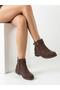 Women's buckle detailed comfortable fit non-slip sole warm daily boots - 4