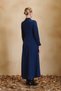 Navy Blue Dress with Cup Detail - 5