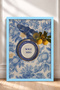 Sole Mio Written Plate and Lemons Framed Painting Italy Poster Living Room Kitchen Wall Decor Itn065 - 3